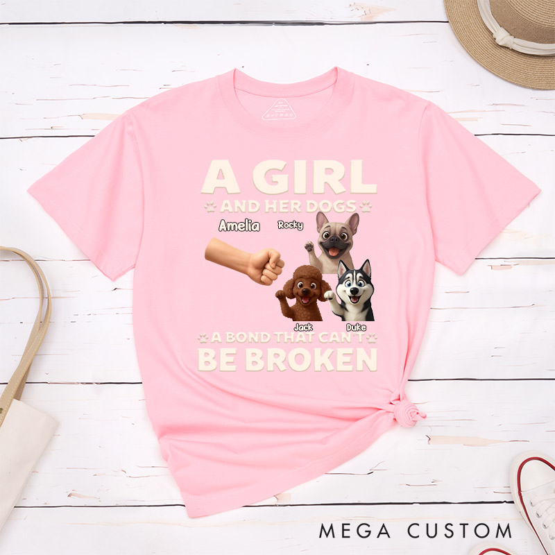 Personalized Dog Lover Forever My Favorite Hello Ver Mom T-Shirt