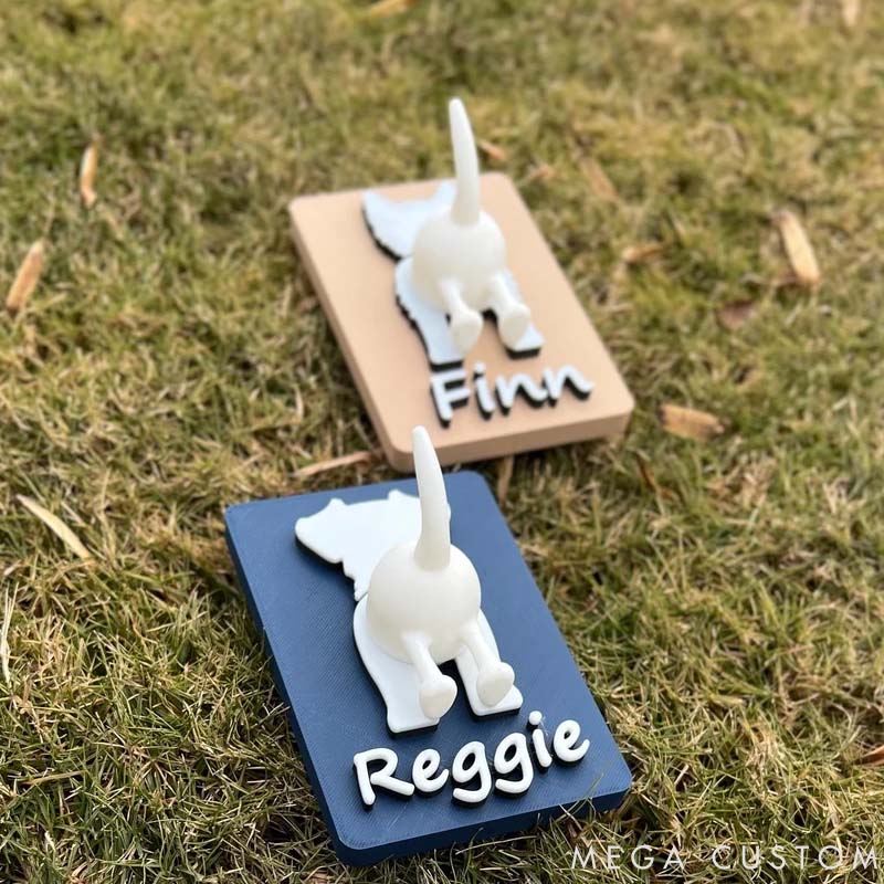 Personalized Dog Lover Funny Dog Butt Wall Hook Pet Leash and Collar Hanger Dog Leash Holder