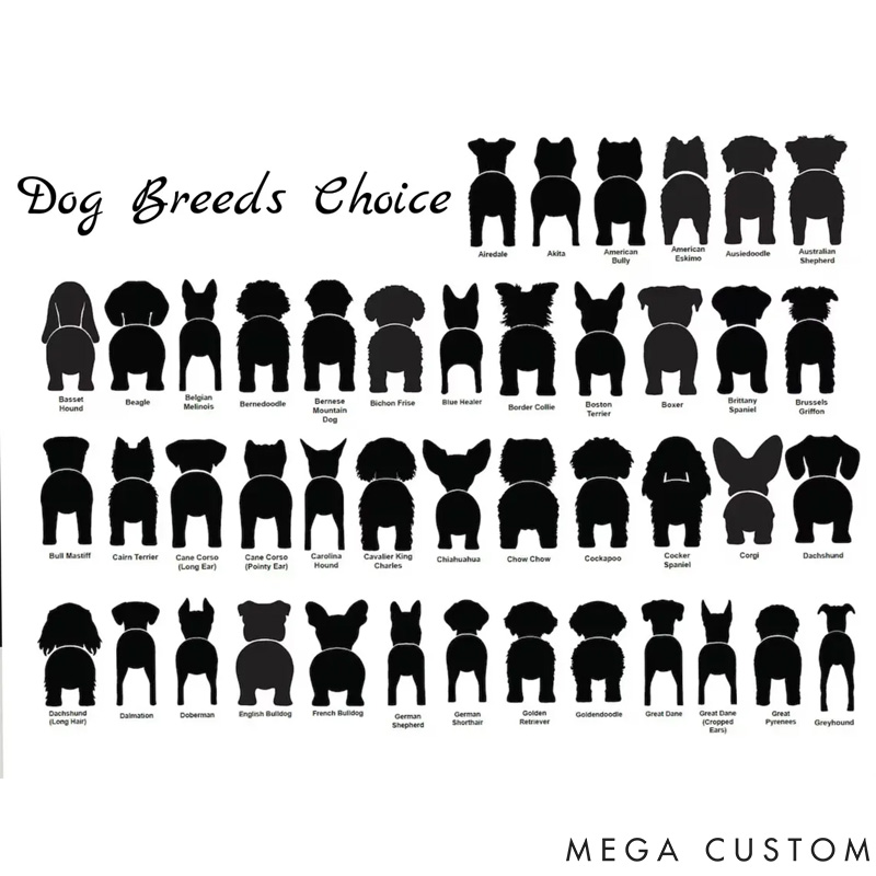 Personalized Dog Lover Funny Dog Butt Wall Hook Pet Leash and Collar Hanger Dog Leash Holder