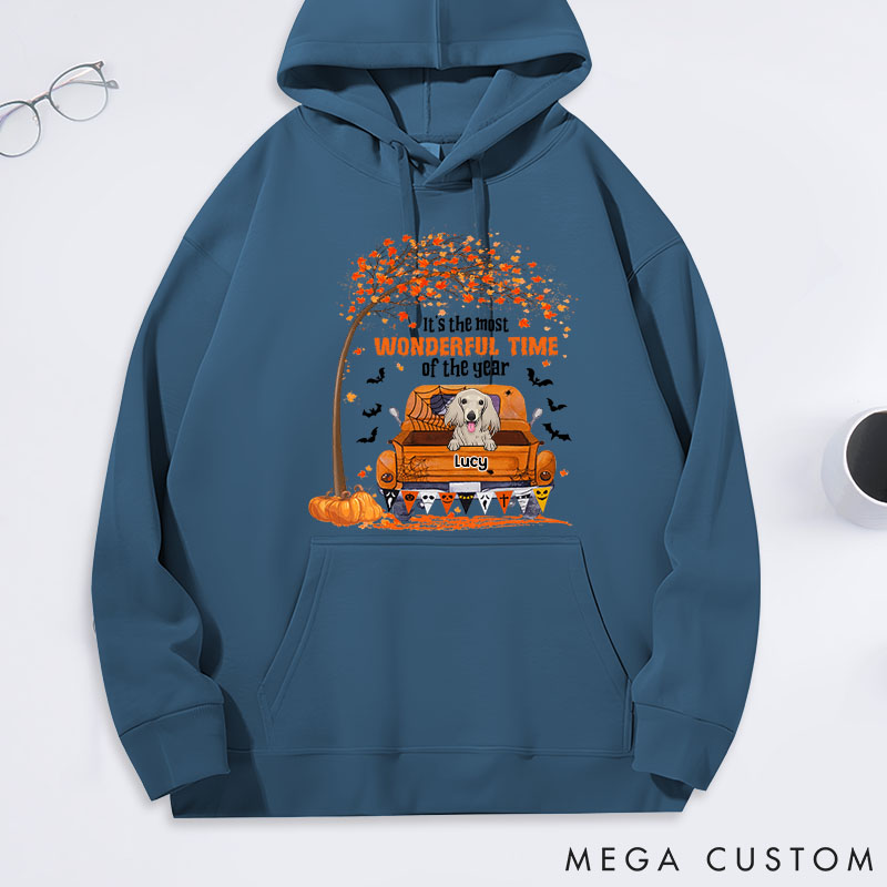 Personalized Dog Lover Halloween for Dogs Classic Hoodies