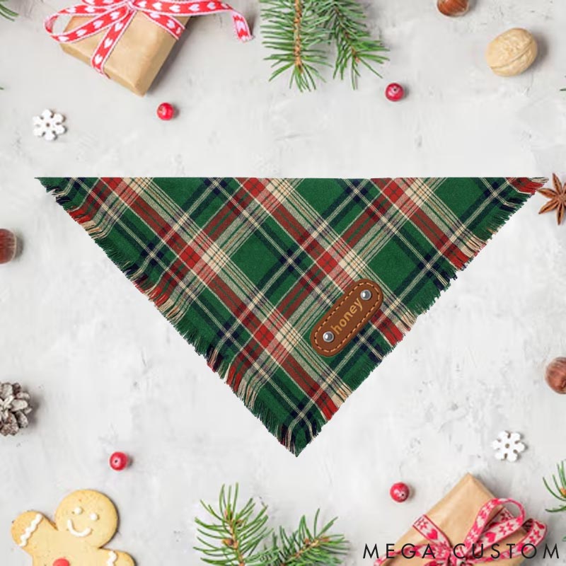 Personalized Dog Lover Honey Tag Pet Bandana