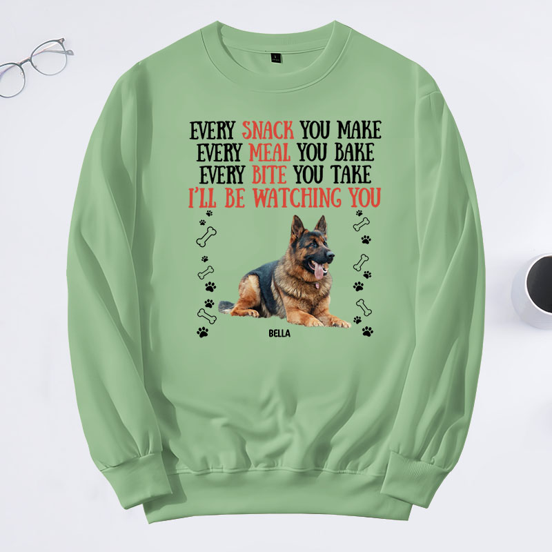 Personalized Dog Lover I’ll be Watching You Sweatshirts