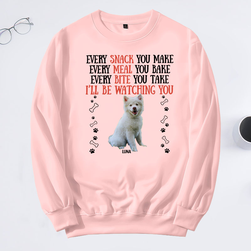 Personalized Dog Lover I’ll be Watching You Sweatshirts