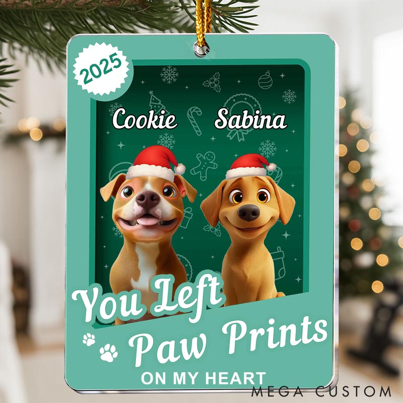 Personalized Dog Lover Life Is Better with Dog Toy Box Christmas Ornament