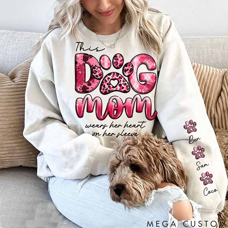Personalized Dog Lover Life is Better with Dog Classic Sweatshirts
