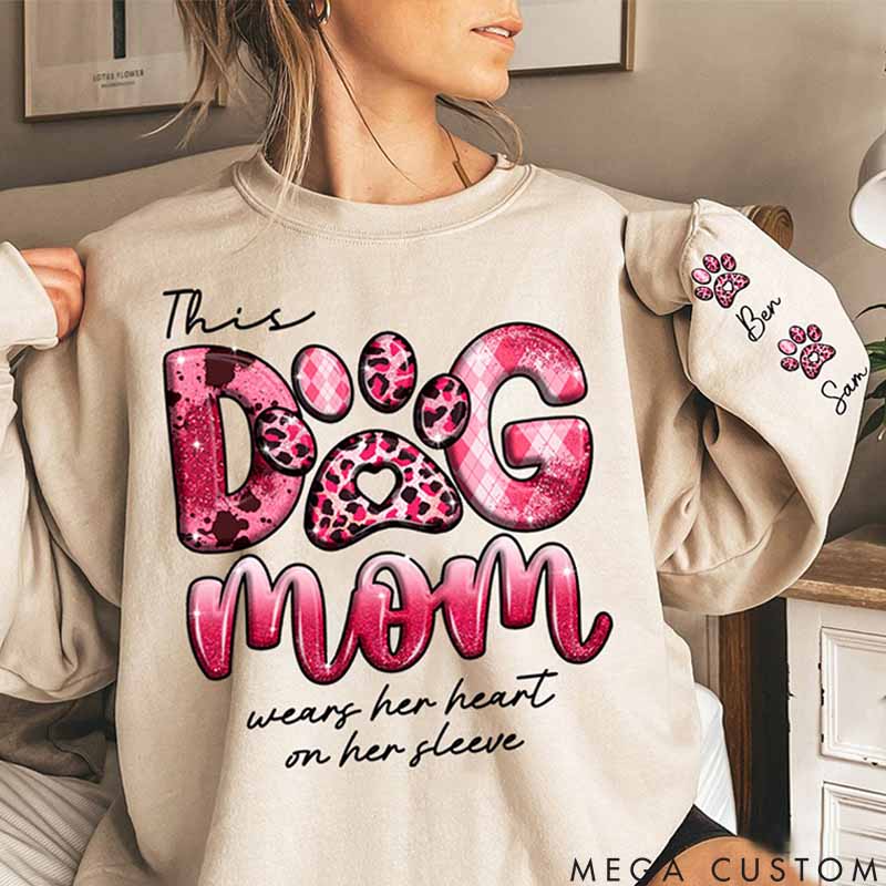 Personalized Dog Lover Life is Better with Dog Classic Sweatshirts