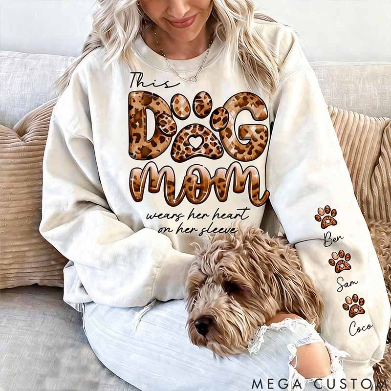 Personalized Dog Lover Life is Better with Dog Classic Sweatshirts