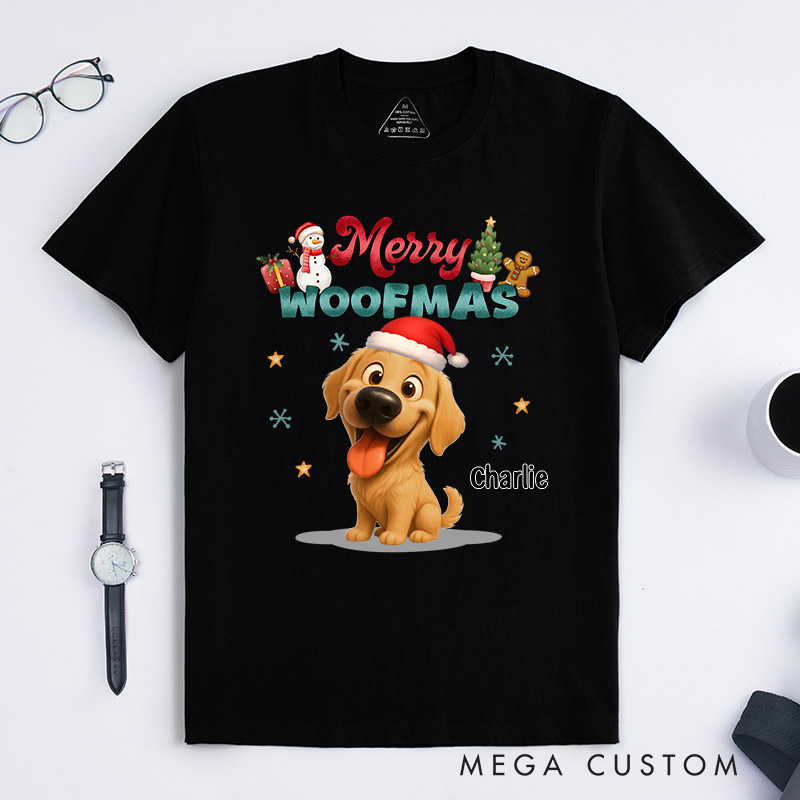 Personalized Dog Lover My Snow Babies T-Shirt