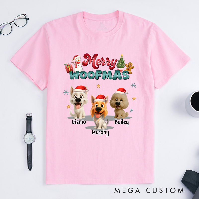 Personalized Dog Lover My Snow Babies T-Shirt