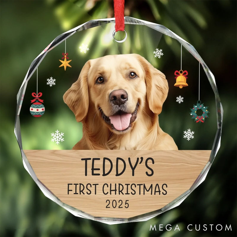 Personalized Dog Lover Paw Fect Christmas Begin Christmas Ornament