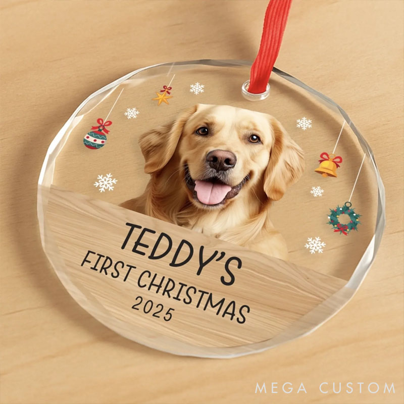 Personalized Dog Lover Paw Fect Christmas Begin Christmas Ornament