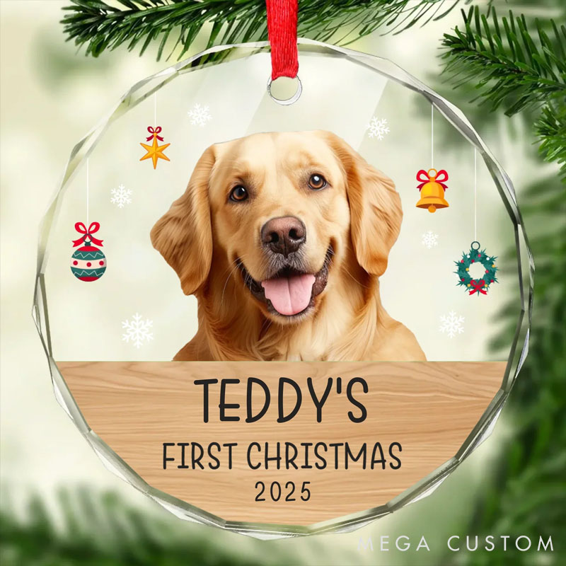 Personalized Dog Lover Paw Fect Christmas Begin Christmas Ornament