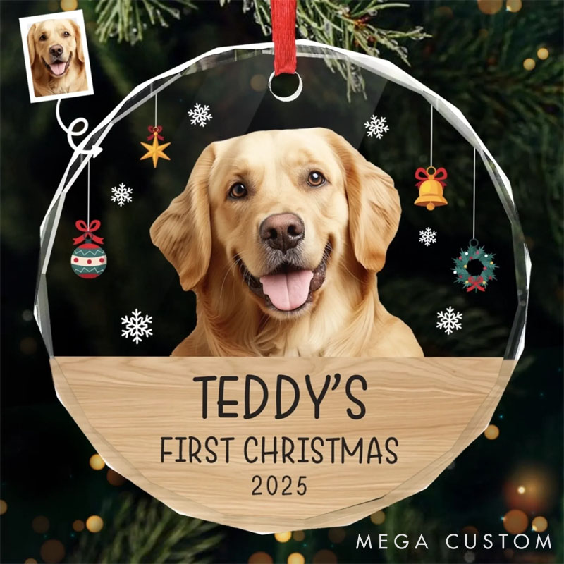 Personalized Dog Lover Paw Fect Christmas Begin Christmas Ornament