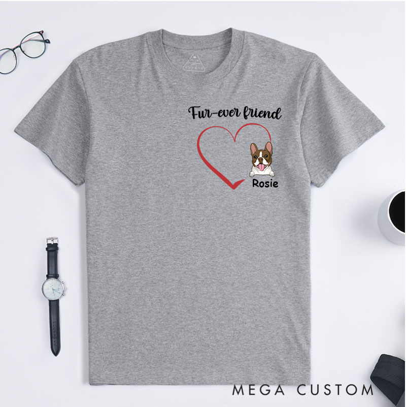 Personalized Dog Lover Pawsome Life T-Shirt