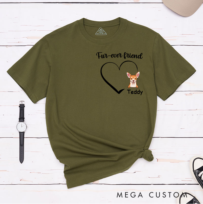 Personalized Dog Lover Pawsome Life T-Shirt