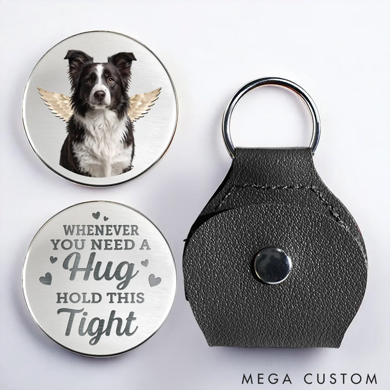 Personalized Dog Lover Photo Until We Meet Again Pocket Hug