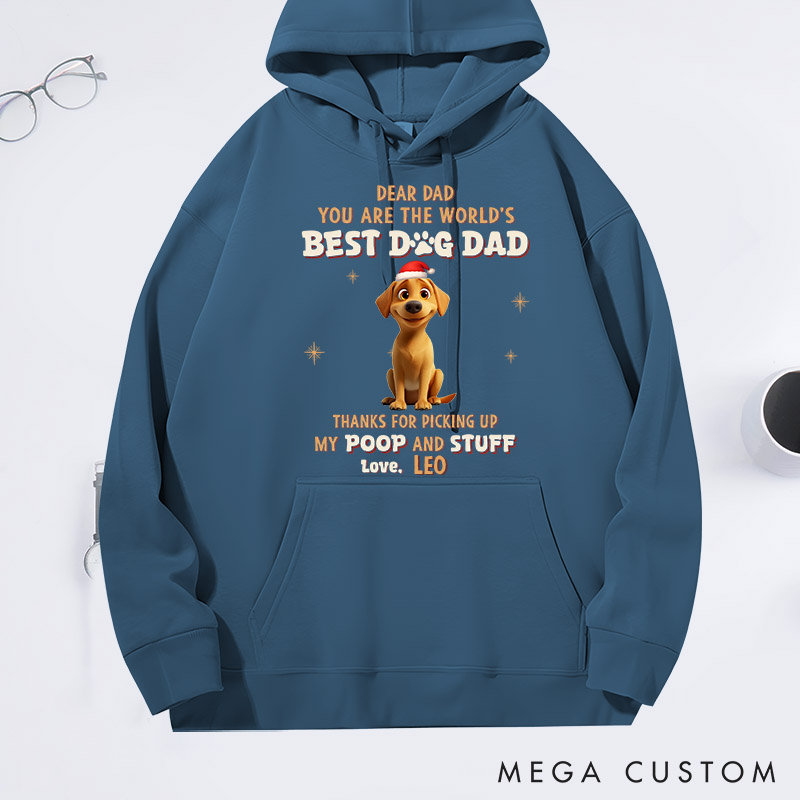 Personalized Dog Lover Picking Our Poop Hoodies