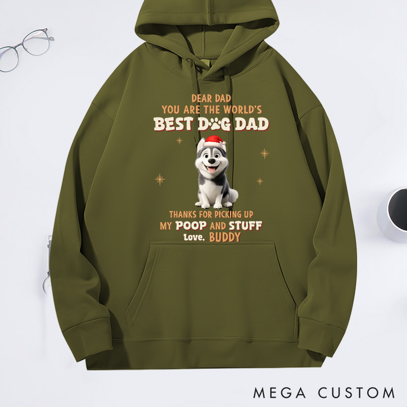 Personalized Dog Lover Picking Our Poop Hoodies