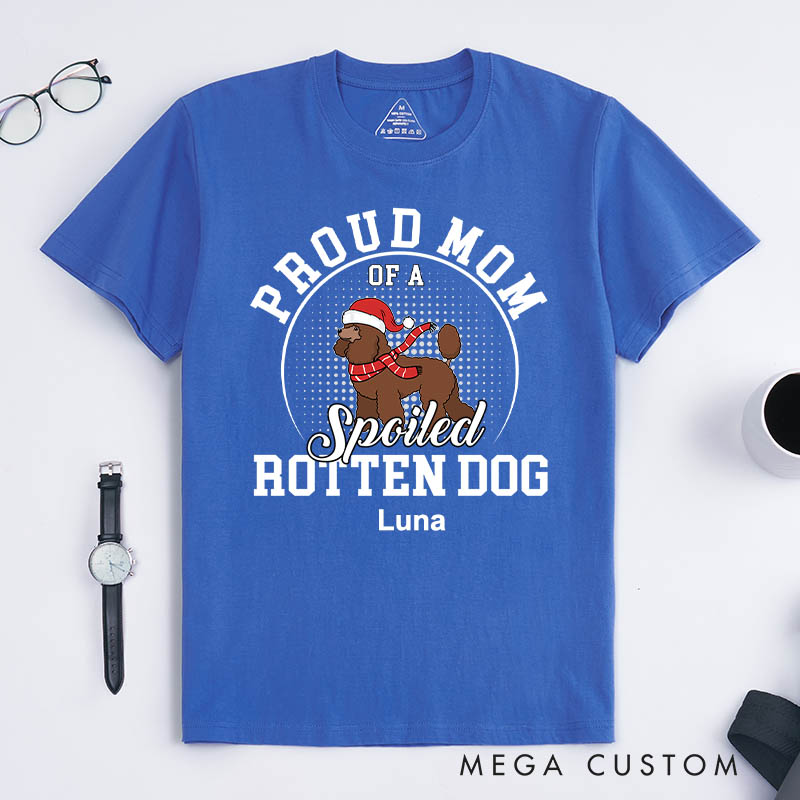 Personalized Dog Lover Proud Mom Dogs T-Shirt