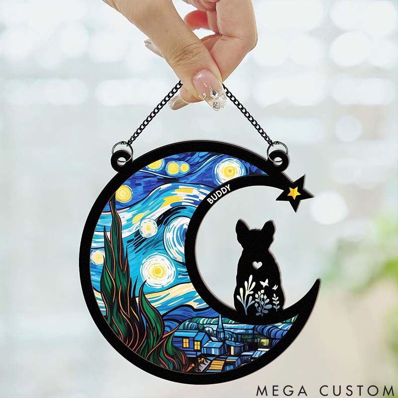 Personalized Dog Lover Puppy Loss Suncatcher