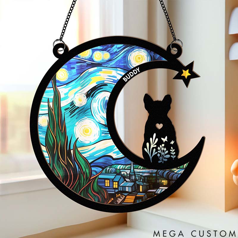 Personalized Dog Lover Puppy Loss Suncatcher