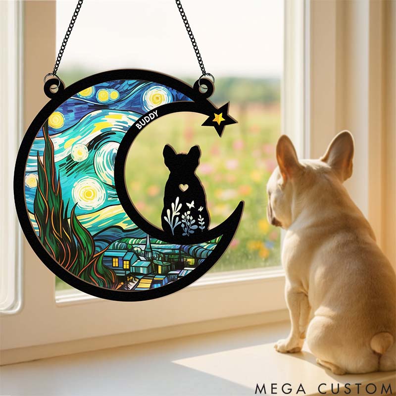 Personalized Dog Lover Puppy Loss Suncatcher