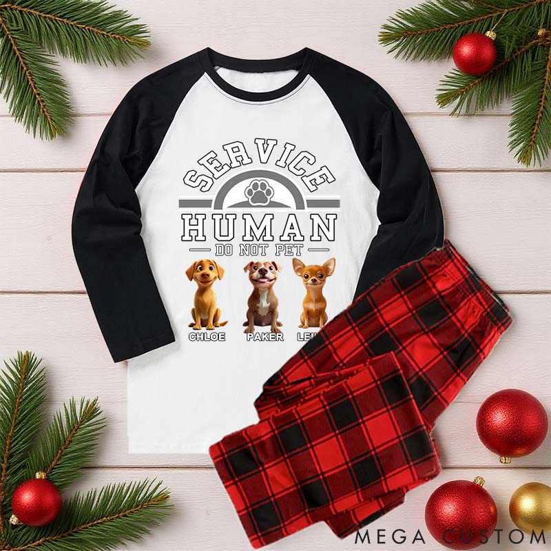 Personalized Dog Lover Service Human Cartoon Family Matching