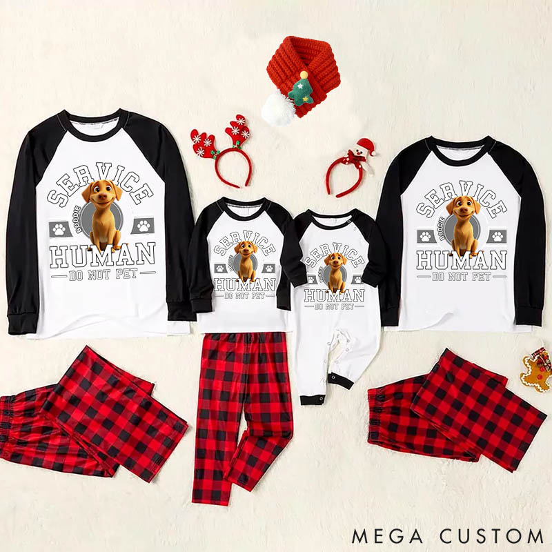 Personalized Dog Lover Service Human Cartoon Family Matching