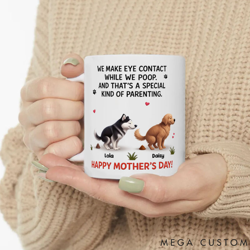 Personalized Dog Lover Sorry for the Muddy Paw But Also Not Sorry Mugs