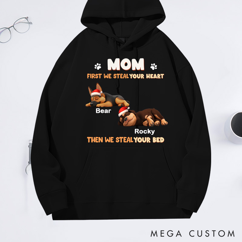 Personalized Dog Lover Steal Your Dog Parent Life Hoodies