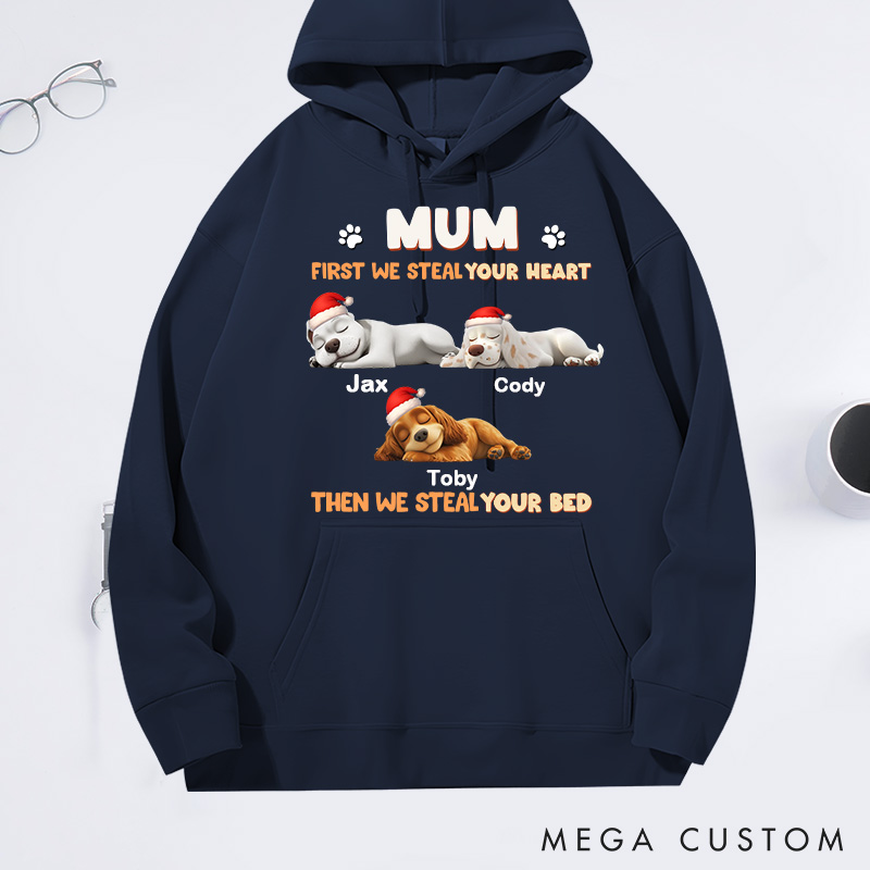 Personalized Dog Lover Steal Your Dog Parent Life Hoodies