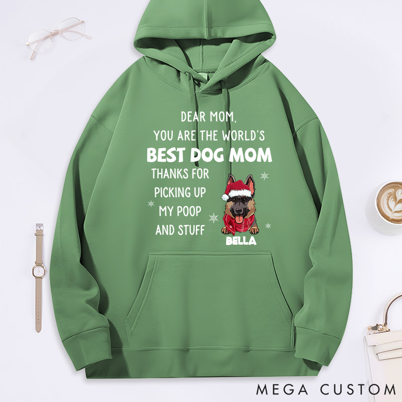Personalized Dog Lover Thank You Mom Classic Hoodies