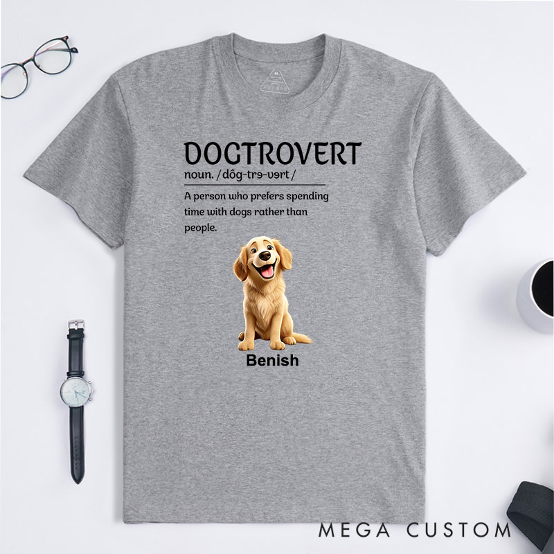 Personalized Dog Lover Thanks for Feeding Us T-Shirt
