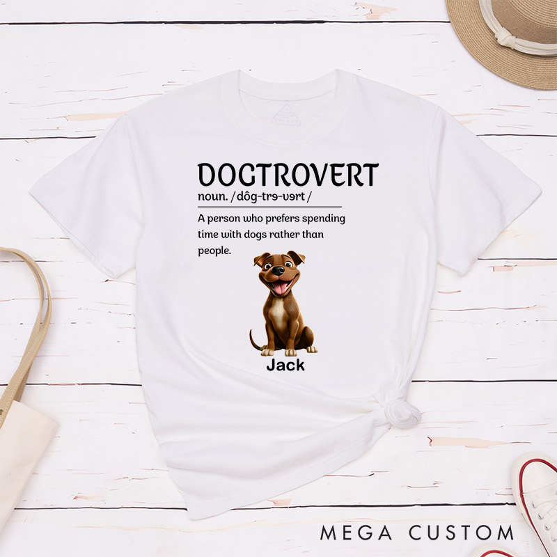 Personalized Dog Lover Thanks for Feeding Us T-Shirt