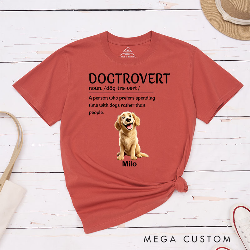 Personalized Dog Lover Thanks for Feeding Us T-Shirt