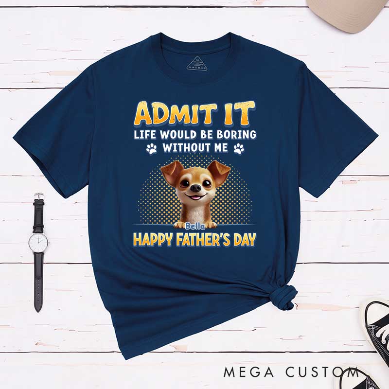 Personalized Dog Lover They Call It Waste I Call It Bonding Time T-Shirt