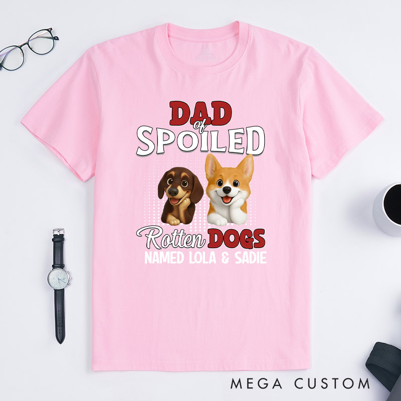 Personalized Dog Lover Thinking about My Spoiled Baby T-Shirt