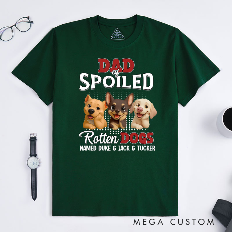 Personalized Dog Lover Thinking about My Spoiled Baby T-Shirt