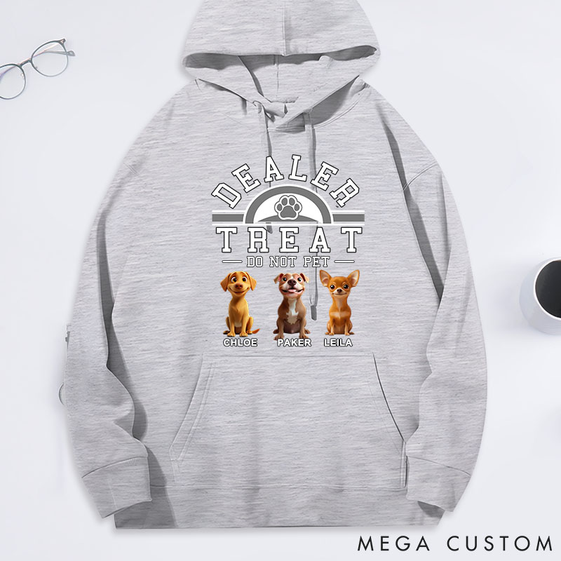 Personalized Dog Lover Treat Dealer Hoodies