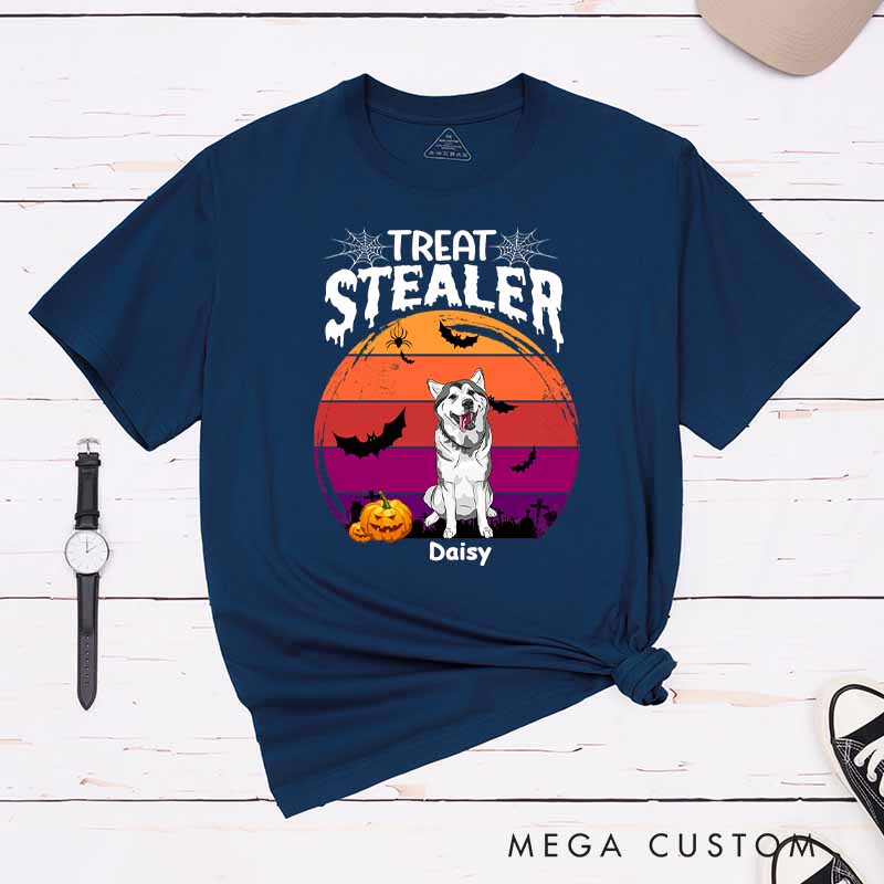 Personalized Dog Lover Treat Stealer T-Shirt
