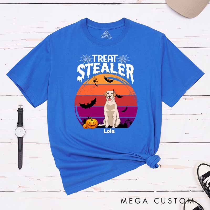 Personalized Dog Lover Treat Stealer T-Shirt