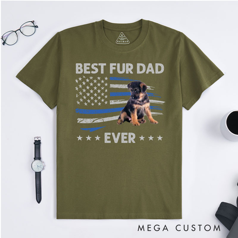 Personalized Dog Lover Ultimate Dog Dad T-Shirt