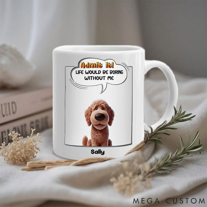 Personalized Dog Lover We Woof You Every Day Mugs
