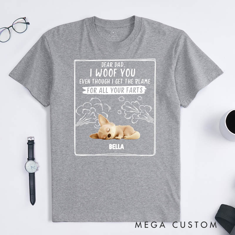 Personalized Dog Lover all Your Farts T-Shirt