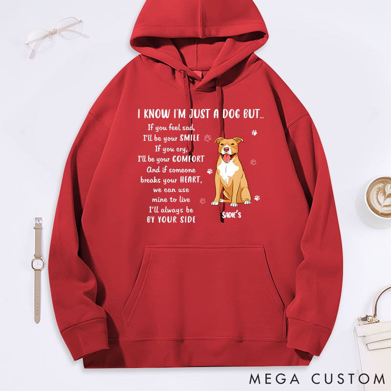 Personalized Dog Lover by Your Side Classic Hoodies