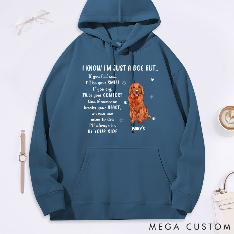 Personalized Dog Lover by Your Side Classic Hoodies