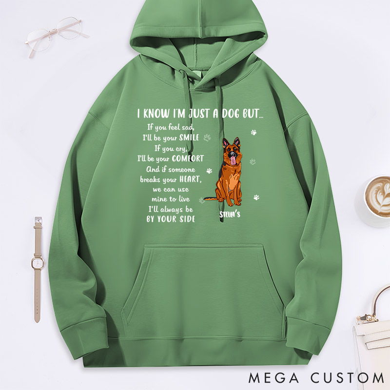 Personalized Dog Lover by Your Side Classic Hoodies