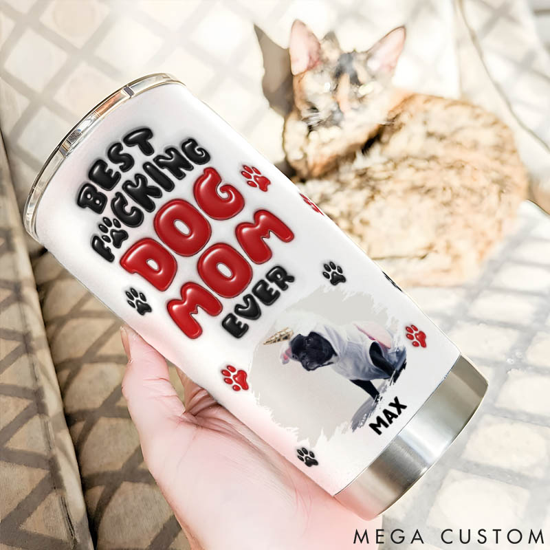 Personalized Dog Lover of Course I am Version Photo 20oz Tumbler