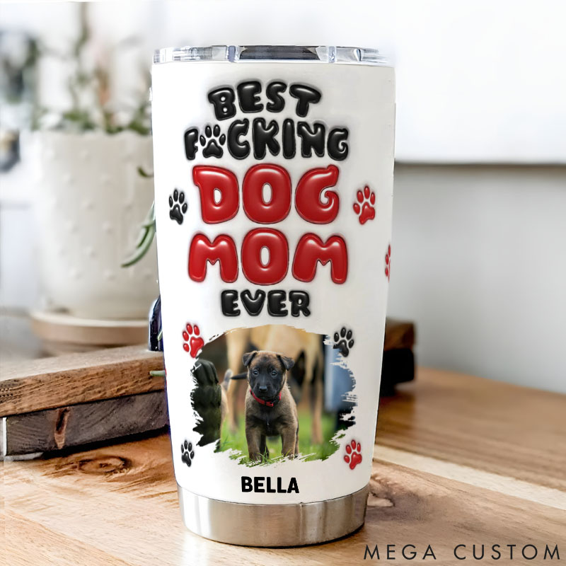 Personalized Dog Lover of Course I am Version Photo 20oz Tumbler