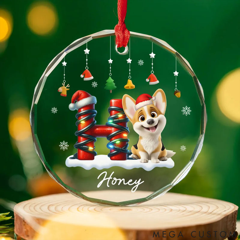 Personalized Dog Lover this is Yours Christmas Ornament